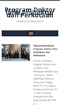 Mobile Screenshot of dtap.undip.ac.id