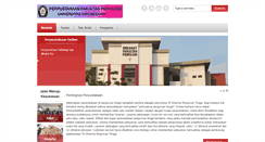 Desktop Screenshot of lib.psikologi.undip.ac.id