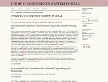 Tablet Screenshot of econference.undip.ac.id